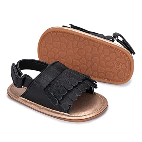 Infant Boys Girls Open Toe Tassels Shoes First Walkers Shoes Summer Toddler Flat Sandals Sandal for Girls3