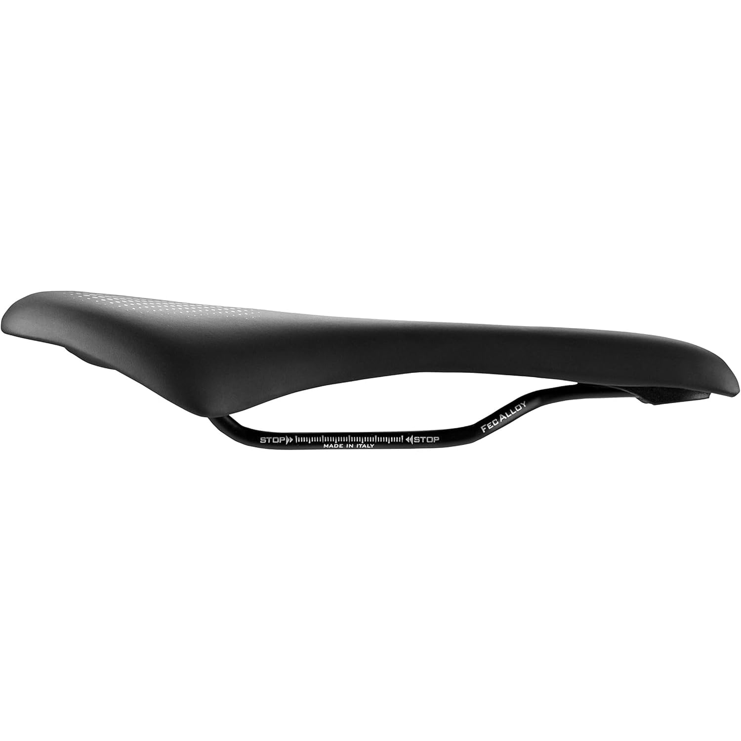 Selle Italia SL Gel Flow - Sillín Bicicleta Carretera, Cuadro Aleación FeC, Agujero Anatómico, Ligero y Ergonómico - Talla Única S2, Negro