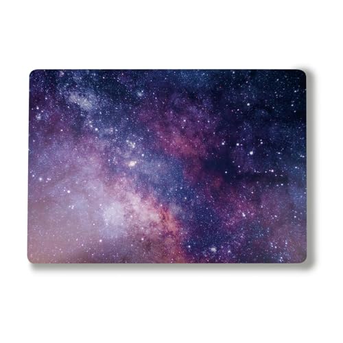 Laptop Skin Compatible with Alienware M18 R2 (2024) - Violet Stars - Premium 3M Vinyl Protective Wrap Decal Cover - Easy to Apply | Crafted in The USA by MightySkins