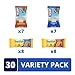 CLIF BAR Energy Bars and belVita Breakfast Biscuits Variety Pack, 4 Flavors, 30 Count