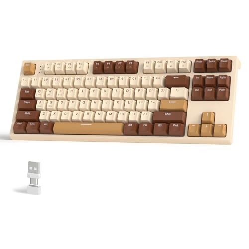 Clavier de Jeu sans Fil FREEWOLF pour Libérer Votre Bureau de PC et Mac
