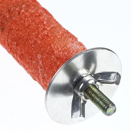 Image of Mipcase Parrot Grinding Stick Bird Beak Grinder and Claw Grinding Rod Bird Training Perch for Parakeets Cockatiels Small Birds Climbing Stand for Cage 7.87 in