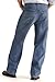 Lee Men's Big-Tall Custom Fit Relaxed Straight Leg Jean, Medium Stone Stretch, 46W x 34L