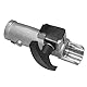 Laroal Rasenmäher-Aluminiumrohrverbinder, 26 mm, 9T-Wellenverbinder, Rasenmäher-Aluminiumrohr-Schnellkupplung, Trimmer-Ersatzteile