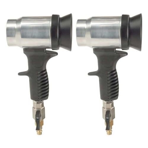 Heavy Duty Pneumatic Air Blow Gun with Rubber Nozzle, Set of 2 – Industrial Compressed Air Cleaning Tool for Workshop, Garage, and Automotive Use