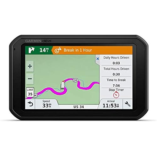 Garmin Dezl 780 LMT-S 7-Inches Advanced Truck Navigator (Renewed)