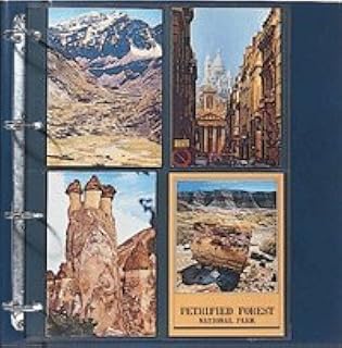 Safe Albums Page for Postcards (Album 480/481/5100)