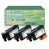 72 Printhead with New Updated Chips for HP 72 Printhead C9380A C9383A C9384A for HP Designjet T610 T620 T790 T770 T2300 T1120 T1300 T1100 T1200 T600 (PBK/GY, MBK/Y, M/C)