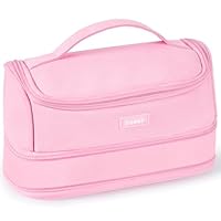 Sooez Super Large Pencil Case, Expandable Extra Big Capacity Pencil Pouch Pen Holder Box Organizer, Portable High Capacity Stationery Bag, Cute Aesthetic School Supplies For Teen Girls, College