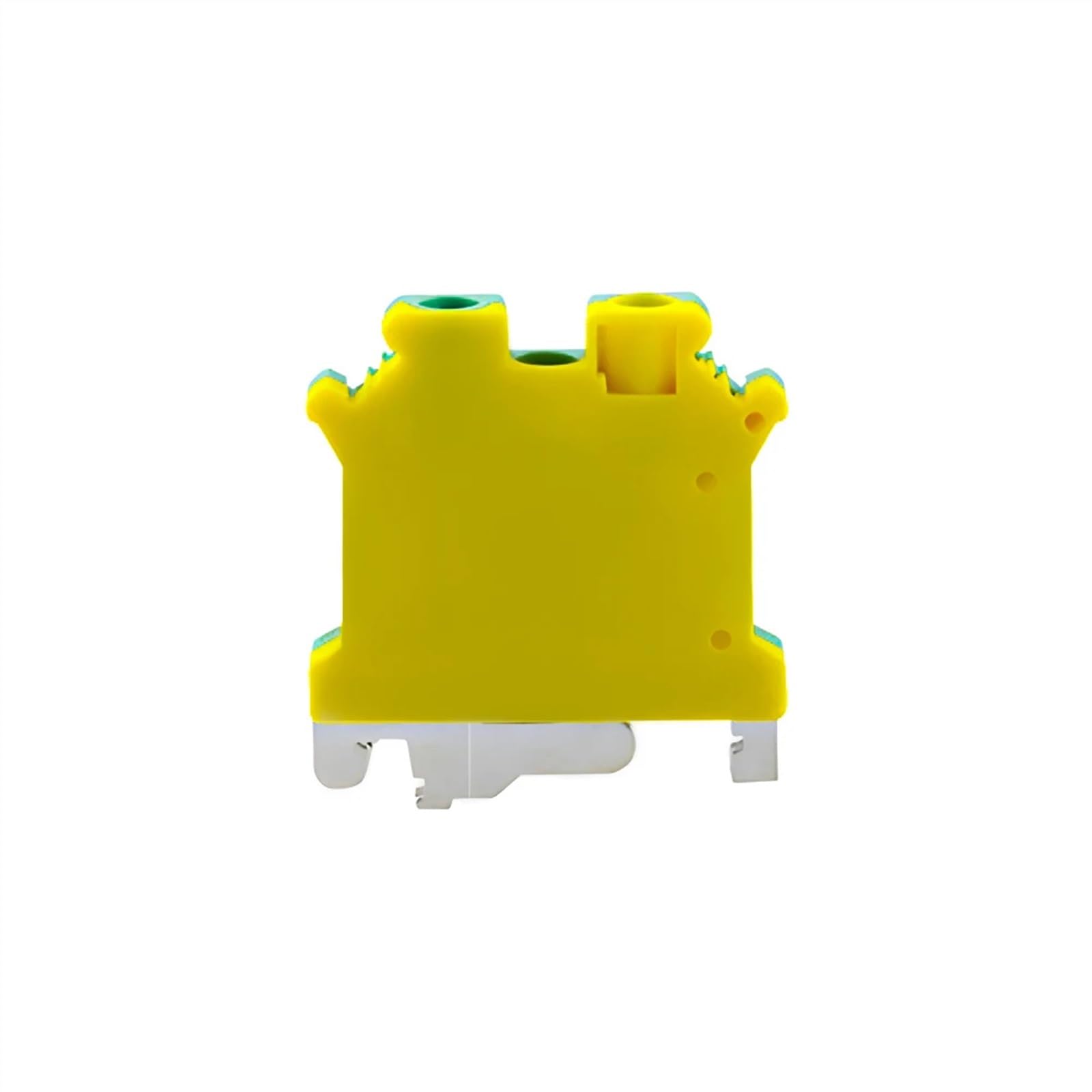 Bloques de terminales de carril Din PE, 10 Uds., USLKG-6N, conector de clase Universal de tierra, Conductor de cable de tornillo USLKG6