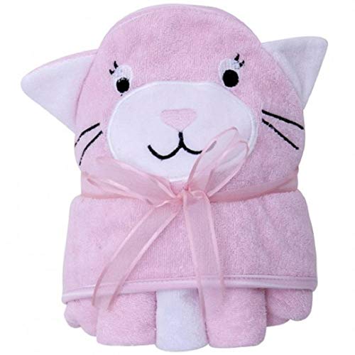 Zip - Kit Toalha + 3 Toalhinhas de Boca, Rosa bebê