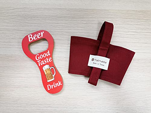 Image of Portable Coffee & Boba Cup Holder Strap (2 Pcs Set) (Wine Red)
