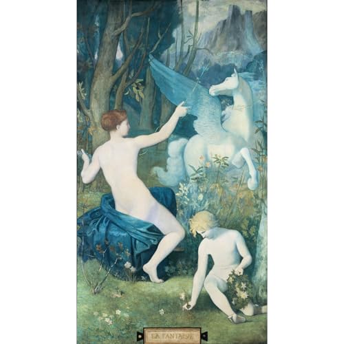 Impression giclée Puvis de Chavannes Fantasy 61x81cm ARTICULOZY