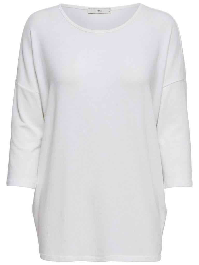 ONLY Women's Onlglamour 3/4 Top JRS Noos Sweater, Cloud Dancer, M
