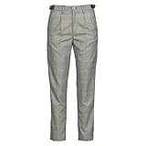 66.0, 5-Pocket-Hosen Freeman T.Porter Shelby Mercury Hosen Damen Grau - DE 34 (US 26) - 5-Pocket-Hosen Pants
