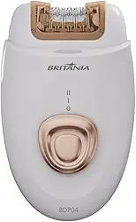 Depilador de Pelos Britânia 4 Acessórios BDP04 5W Branco e rose Bivolt