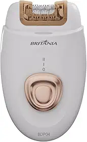 Depilador de Pelos Britânia 4 Acessórios BDP04 5W Branco e rose Bivolt