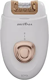 Depilador de Pelos Britânia 4 Acessórios BDP04 5W Branco e rose Bivolt