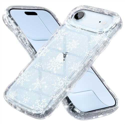 Coque iPhone 17 Air cadeau de Noël parfait pour femme avec vagues mignonnes