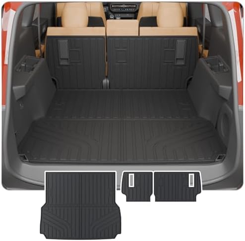 Trunk Mat & Backrest Mats for 2024-2026 Toyota Land Cruiser