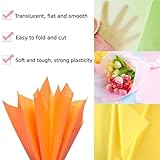 OMBRISA Tissue Paper 15 Colours, Coloured Gift Wrapping Paper 75 Sheets, Gift Tissue Paper Sheets 50 cm x 35 cm, for Packaging DIY Crafts Wedding Birthday Party Decorations Art Project - Image 2