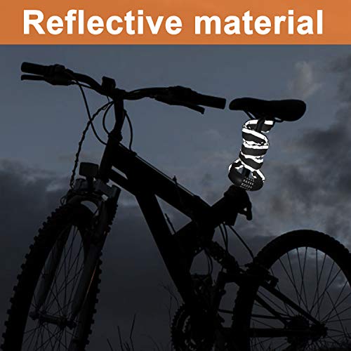 image for FISHOAKY Bike Lock Combination 5 Digit, Heavy Duty Security Anti-Theft