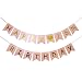INNORU Happy 16th Birthday Banner - Pink and Gold 16th Birthday Decorations - Sweet 16 - Milestone Happy Birthday Decorations