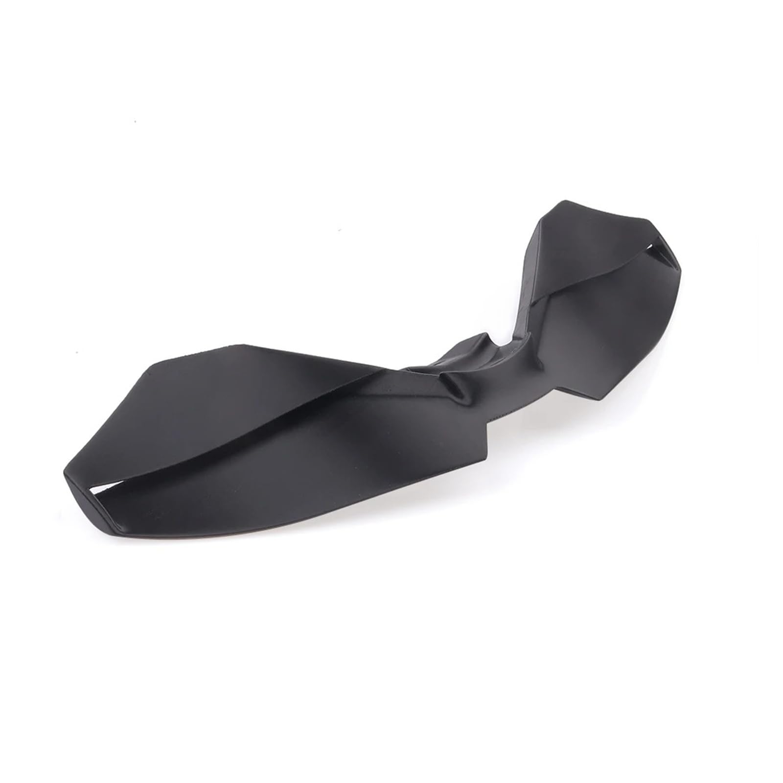 Alerón Motocicleta para MT-09/SP GP para MT09 Gen 4 2024 2025 Wing Downforce Naked Spoilers Frontales Spoiler Delantero Borde Inferior(Negro)