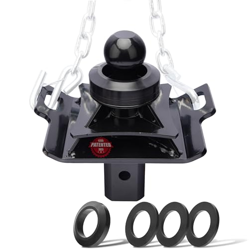 3" Raised 38K Gooseneck Ball Hitch