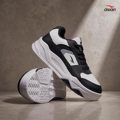 Image of ASIAN Petal-01 Women's Chunky Casual Sneakers | Memory Foam Comfort, Breathable Upper & Shock-Ready Sole | Ideal
