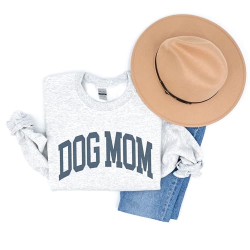 Dog Mom Sweatshirt, Vintage Aesthetic Varsity Sweater, Mother's Day Gift For Pet Parent, Dog Lover Pullover, Dog Mom Christmas Gift, Unisex Crewneck Sweatshirt4