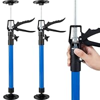 2er Set Teleskop-Montagestütze – Deckenstütze, Max. 40 Kg Tragkraft, 30-59cm Verstellbar, 360° Drehbare Auflage, Für Tür-, Fenster- & Schrankmontage