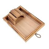 Decoración colgante de madera: regalo único y liviano, perfecto para sus amigos y familiares, estarán felices por eso.