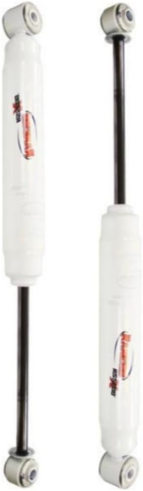 RS5000X Series Set of Rear Shocks fits 2011 2024 Silverado Sierra 2500 HD 3500HD 4WD 2WD with 0" Lift - Improved Handling and Stability - Includes TrendsAuto Decal
