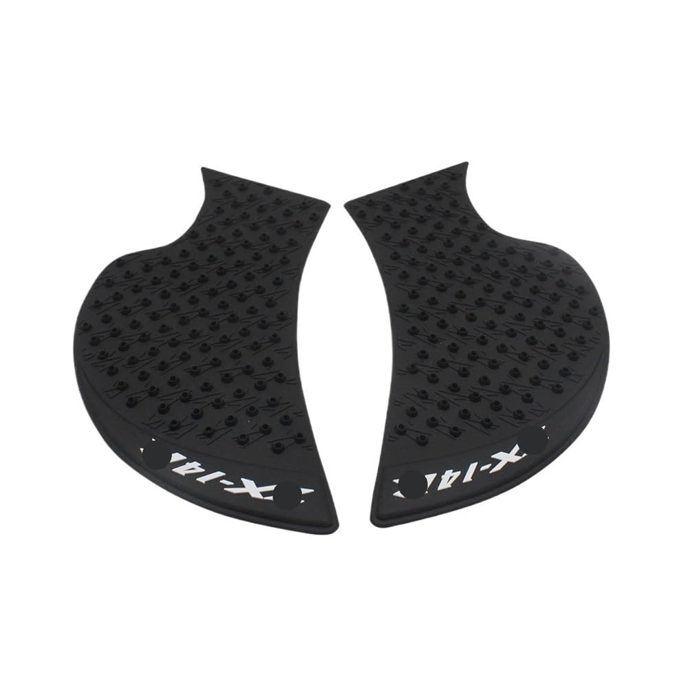 Protection réservoir pour ZX14R ZZR1400 : grip de carburant autocollant noir antidérapant