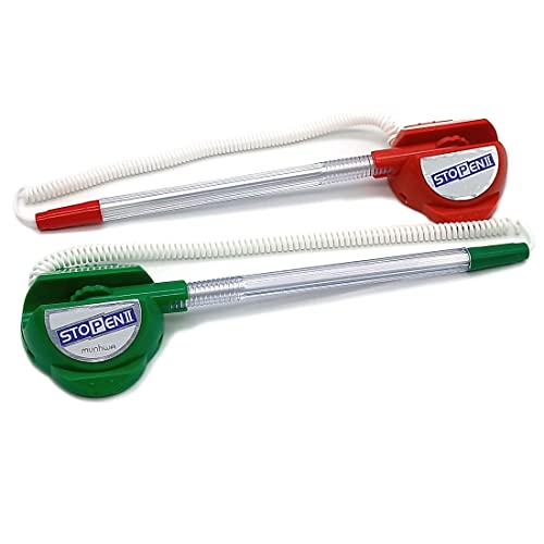 Canetas de balcão com base adesiva, caneta esferográfica de assinatura preta para escritório e escol