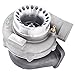 TurboCharger T3 4-Bolt AR.70/63 600HP Anti-Surge Compressor Replacement for 2.5L-6.0L Engines GT3582 GT35
