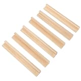 Construction en bois: fabriquée à partir de bois robuste, ces bases sont construites pour durer, offrant une option fiable pour les activités de jeu et d'artisanat, un plateau de carreaux de bois de bois, des plateaux domino bricolage