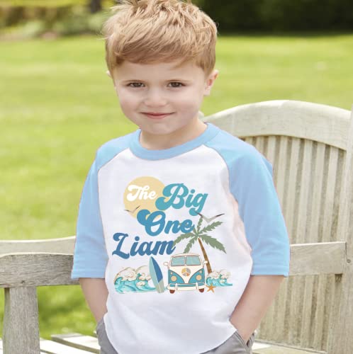 The Big One shirt customized big One 1st Birthday Shirt Waves surfing one birthday party boy first birthday shirt4