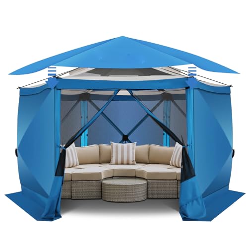 COBIZI 12x12 FT Pop Up Canopy Stargazing Tent, Gazebos On