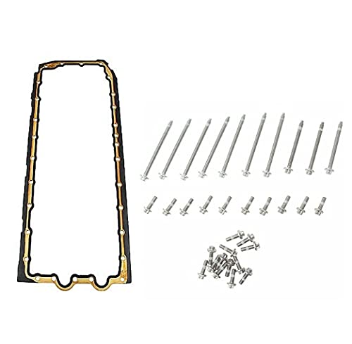 Replacement Oil Pan Gasket Set withBolts Kit Mechanics
