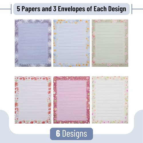 image for Mr. Pen- Stationery Writing Paper Set with Envelopes, 8.5
