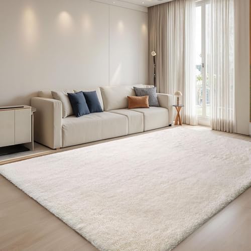 Tapis super doux avec dessous antidérapant pour sécuriser le salon