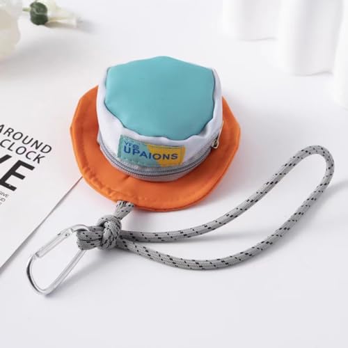 Mini Backpack Keychain Creative Hat Shape2
