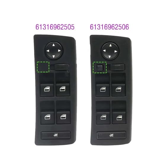 Bouton lève vitre électrique pour BMW X5 E53 commande de qualité supérieure