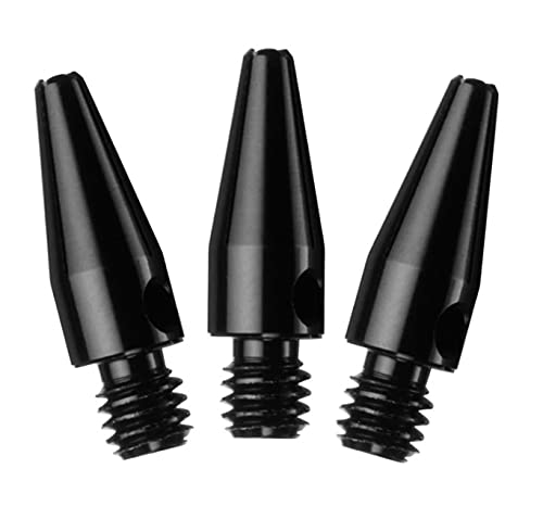 US Darts - Black Aluminum Dart Shafts - 3 Sets (9 shafts), 2BA Mini (3/4 inch), + O'rings