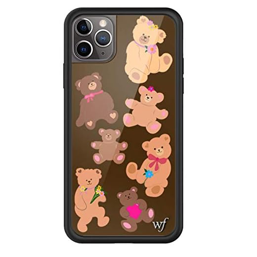 Wildflower Limited Edition Cases Compatible with iPhone 11 Pro Max (Bear-y Cute)