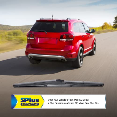 Image of 5 PLUS 14 Inch Rear Wiper Blade Replacement for Jeep Cherokee 2023-2014 /Hyundai Santa Fe 2012-2007 Tucson 2021-2016 Accent 11-07 /Toyota CHR 2022-2018 /Lexus RX 09-04 Rear Windshield Wiper (14-A)