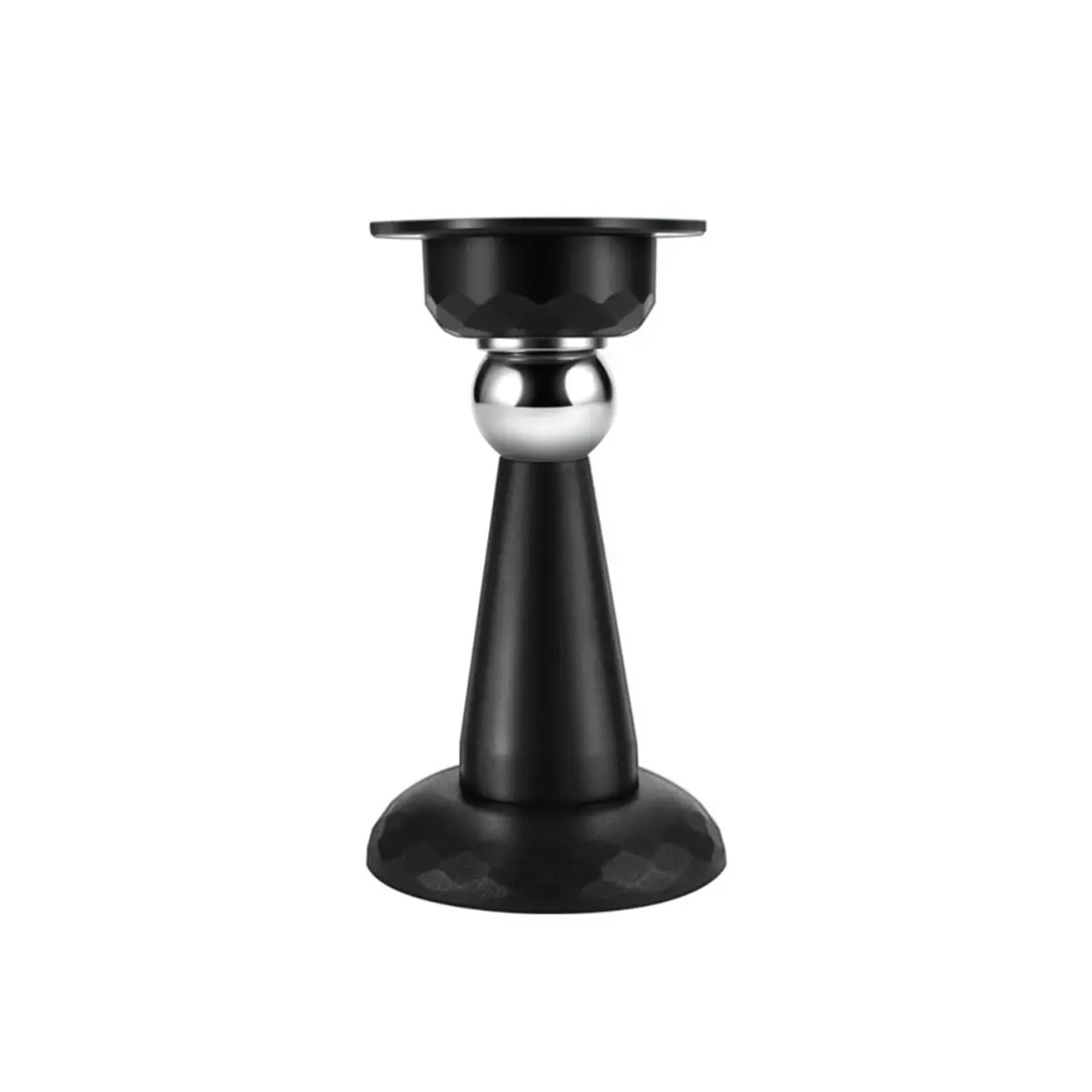 Kiddibubzi Black Door Suction Bumper Anti-Collision Strong Magnetic Door Stopper Self Adhesive Wall Floor Suction Door Stop Household(Black)