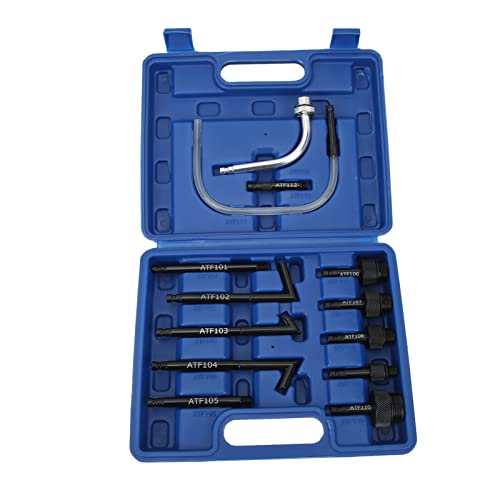 transmission fluid pump,13 Stück ATF-Fülladapter,Kohlenstoffstahl,Traon,Öl,Nachfüllflüssit,Pumpe,Nachfüllwerkzeug